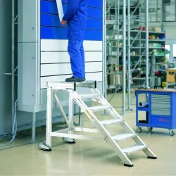 Plateforme mobile 45° H.1400mm lg.800mm Lg.3000mm 0Z28310500
