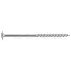 Vis Charpente Tête plate large 6 Lobes Inox A2 Ref:62341