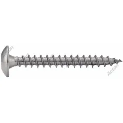 Vis De Pentures à Tête cylindre Large 6 Lobes Inox A2  Ref.62310