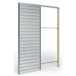 Châssis simple pour plaque de plâtre – Porte coulissante à galandage – Protek SOLO