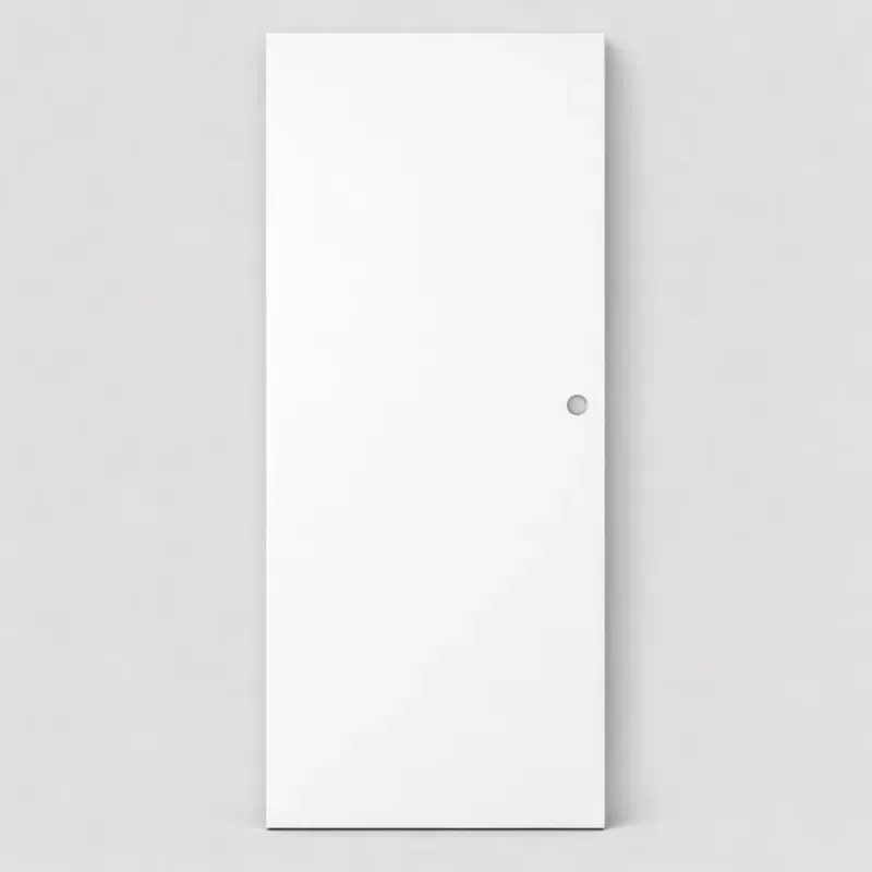 Porte seule usinée Prépeinte Plane Alvéolaire 2040 Rainurée Rive non dégras