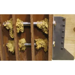 Kit 4 clous résine + rés 300ml Soc + 2 embouts mél + 2 ral. + 4 cap Réf.A460300