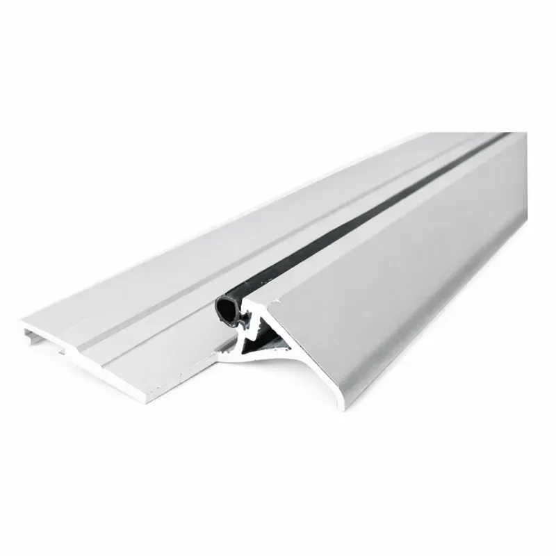 Seuil de porte à la Suisse ARC 75 Anodisé Argent Long.HT 2m  réf.936