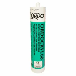 Ordocryl 60a Blanc Mastic acrylique C300ml Réf.OR01001C310