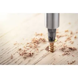 Vis à bois tête fraisée PZ – Bichromatée – Filetage totale Pointe type S