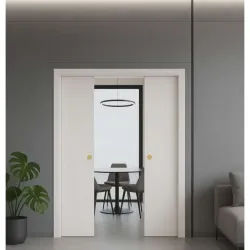 Châssis double pour plaque de plâtre – Porte coulissante à galandage – Protek DUO