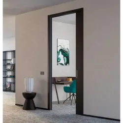 Châssis simple pour plaque de plâtre – Porte coulissante à galandage – Protek SOLO