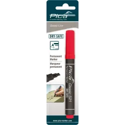 Pica Permanent marker biseauté rouge accrochable