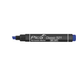 Pica Permanent marker biseauté bleu accrochable