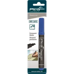 Pica Permanent marker biseauté bleu accrochable