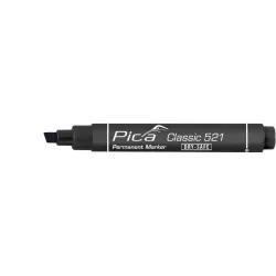 Pica Permanent marker biseauté noir accrochable