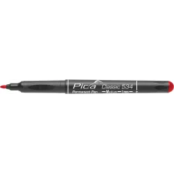 Pica Classic Permanent Pen 1mm rouge