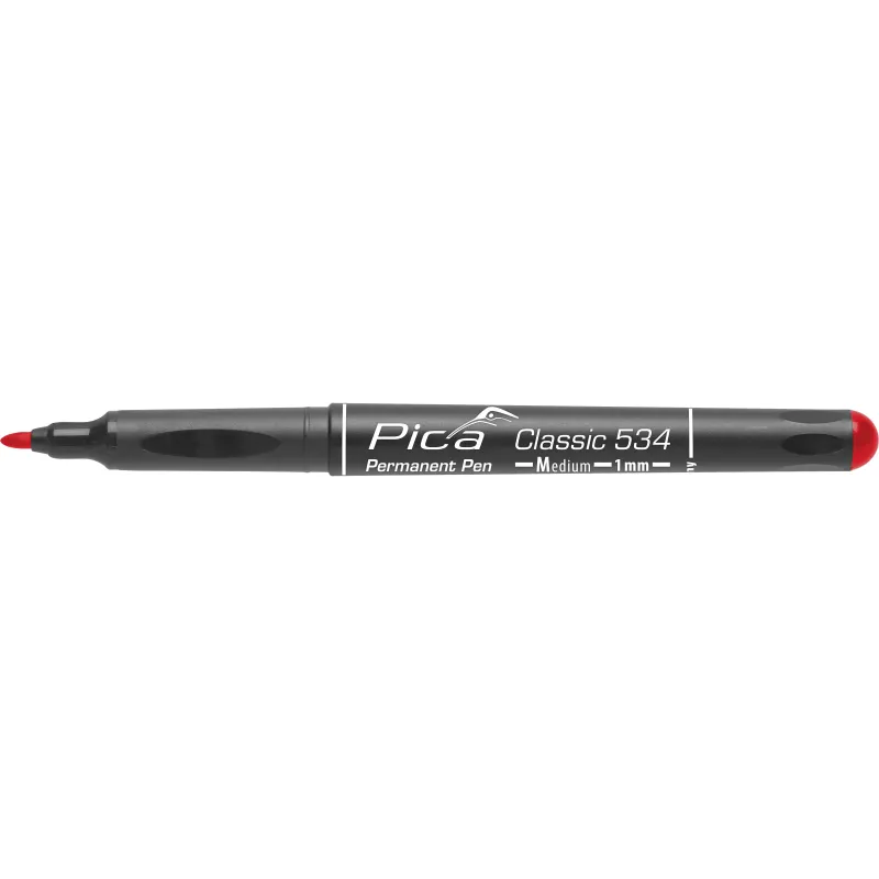 Pica Classic Permanent Pen 1mm rouge