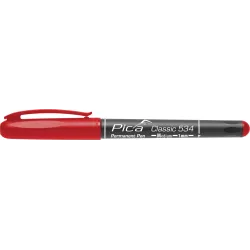 Pica Classic Permanent Pen 1mm rouge