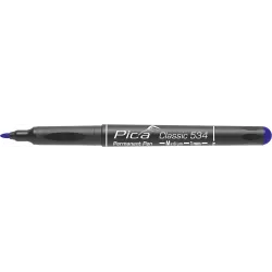 Pica Classic Permanent Pen 1mm bleu