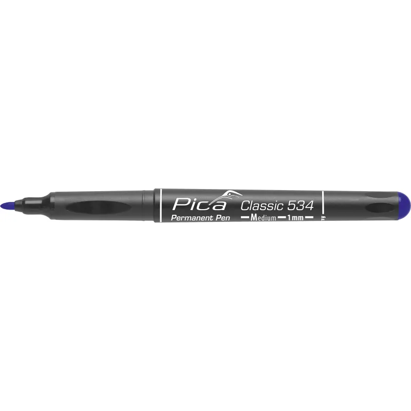 Pica Classic Permanent Pen 1mm bleu