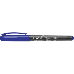 Pica Classic Permanent Pen 1mm bleu
