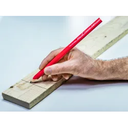 Pica Classic Crayon charpentier, ovale, 24cm, boîte de 10