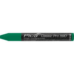Pica Classic craie forestière PRO, boîte de 12, 12mm, vert