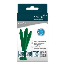 Pica Classic craie industrielle ECO, boîte de 12, 11mm vert