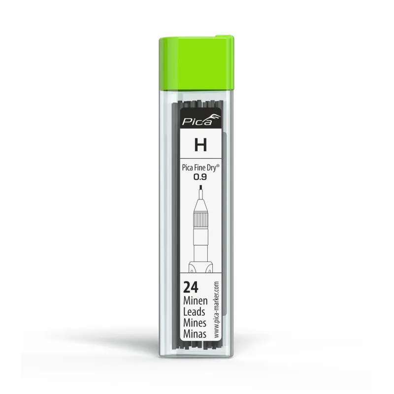 Pica Fine Dry mines de rechange, accrochable, graphite H