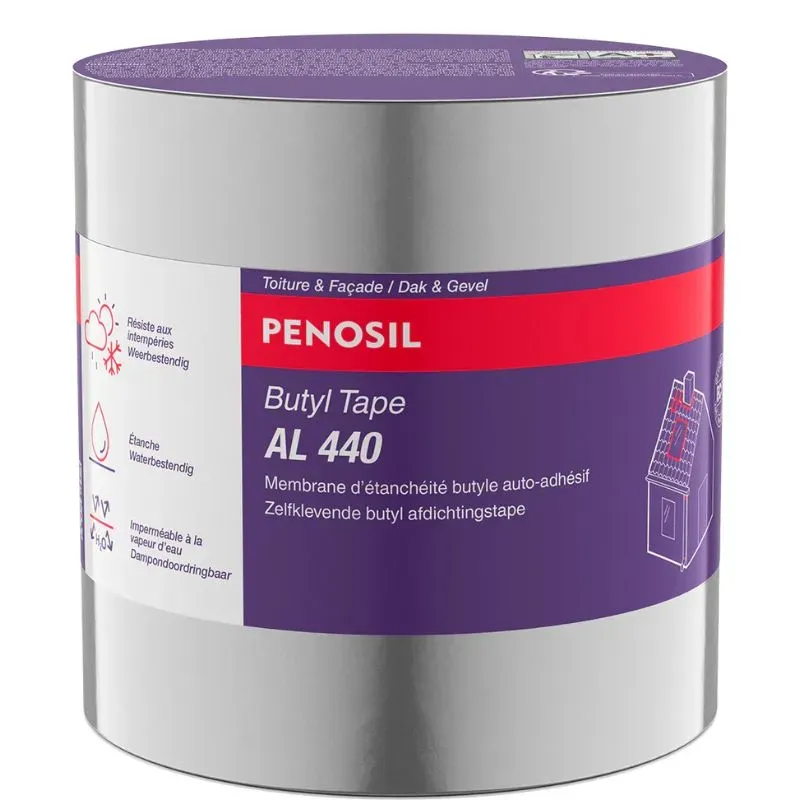 Penosil Butyl Tape AL 440 L100mm Réf.T44013