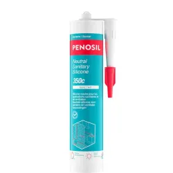 PENOSIL Neutral Sanitary Silicone 350c – Mastic silicone neutre sanitaire – Cartouche 300 ml