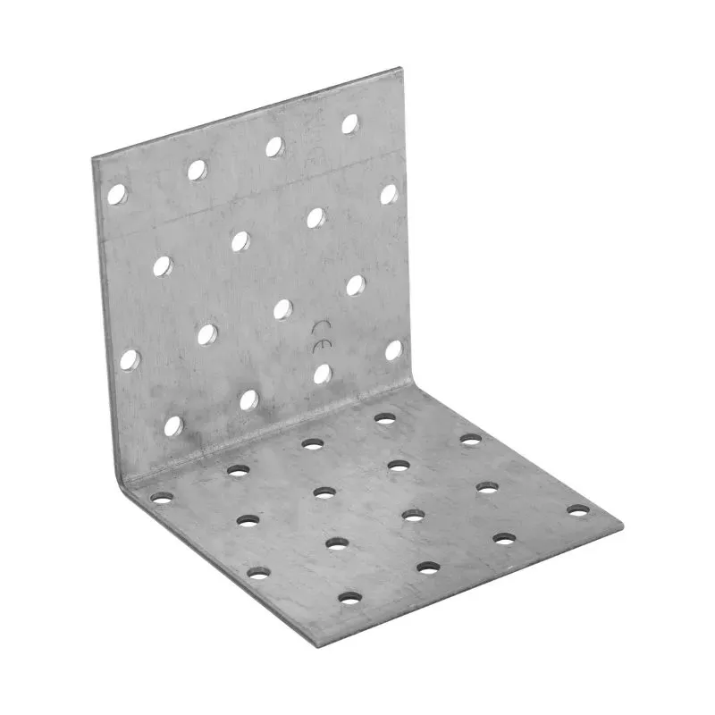 4109 KM9 Equerre perforée 80x80x80x2.0mm