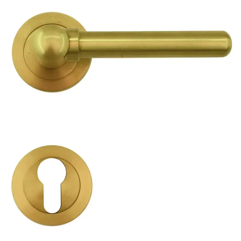 Béquille Pro Via Laiton Mat R+E Cyl Réf.6.034.051