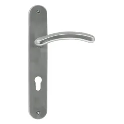 Béquille Pro Angel Inox Look Plaque+Cyl 72mm Réf.6.601.001