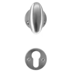 Béquille Pro Olive OM Inox Look R+E Cyl Réf.6.041.001