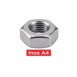 Ecrous Hexagonaux DIN934 Inox A4  réf.64601