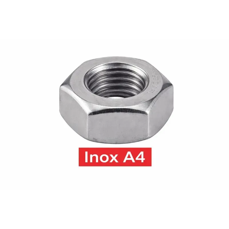 Ecrous Hexagonaux DIN934 Inox A4  réf.64601