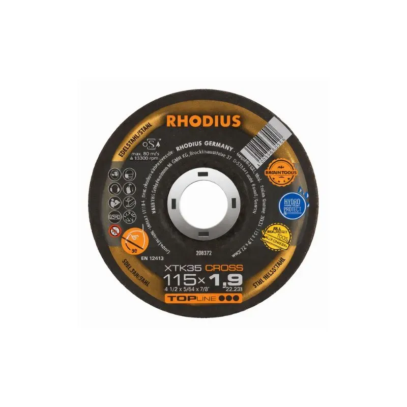 Disque à tronçonner XT 35 Cross Top Line réf 208373