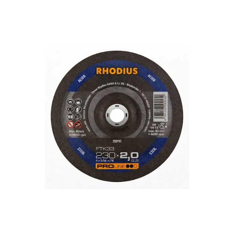 Disque à tronçonner F42 FTK33