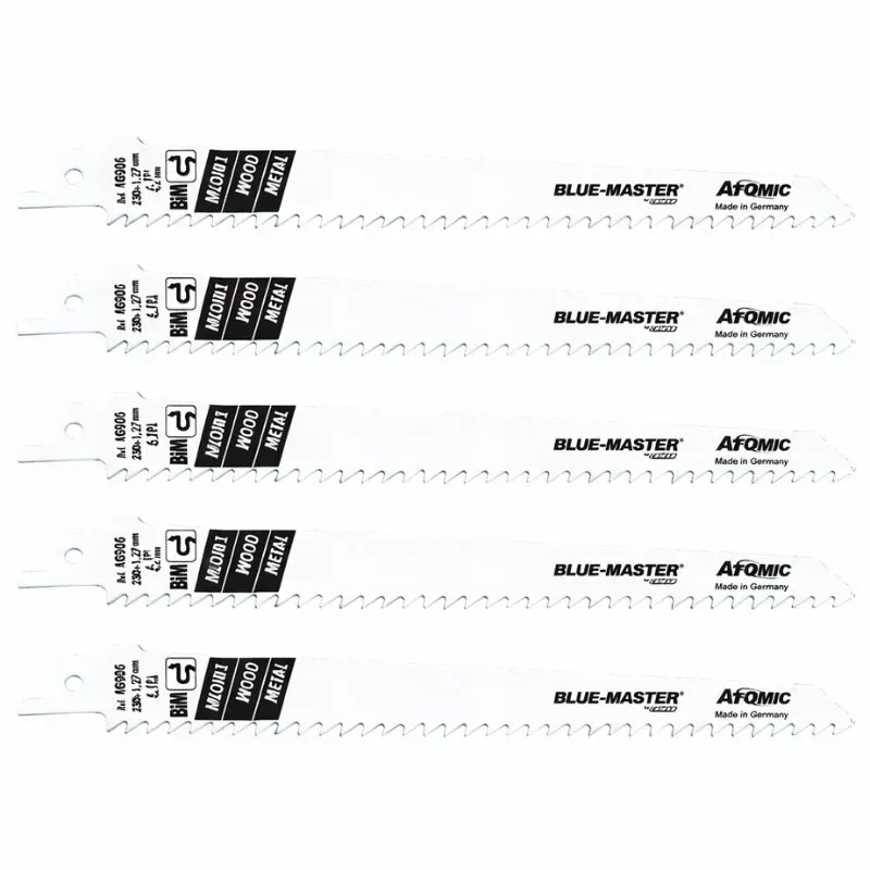 Jeu 5 lames scie sabre universelle Bois Classico L.210x230 FIT-AL AG906