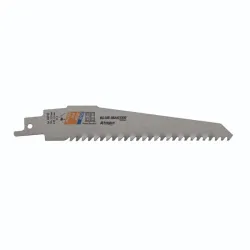 Lame scie sabre univ dents carbure pr bois et métal Carb.150x25x1.25 AG953