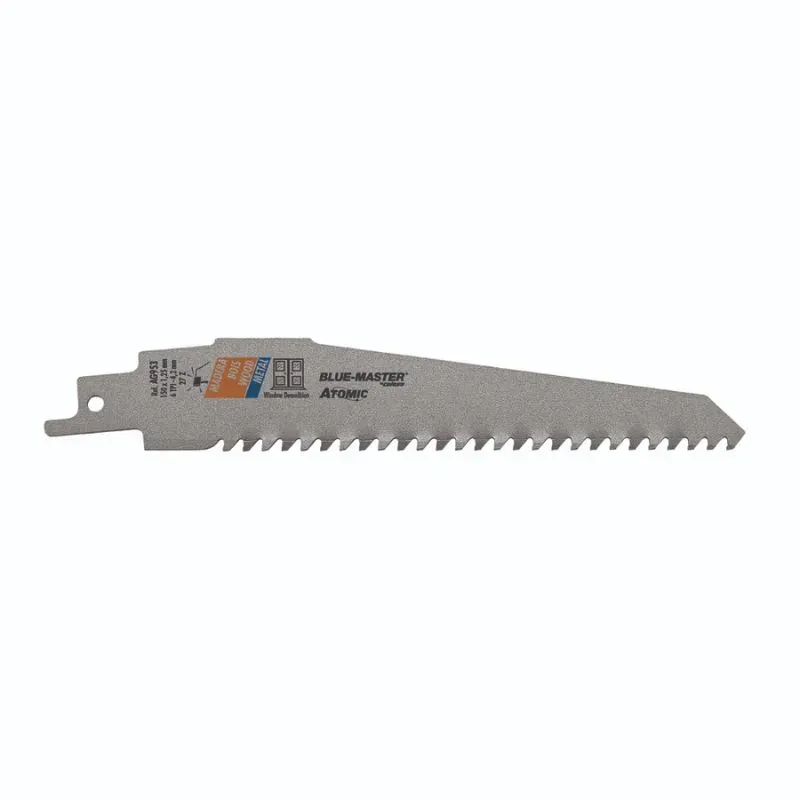 Lame scie sabre univ dents carbure pr bois et métal Carb.150x25x1.25 AG953