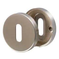 IN121 Rosace Inox 304 brossé Clé L