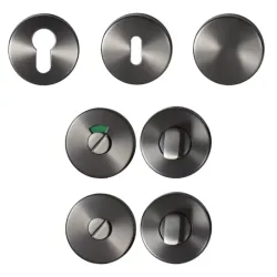 ROSACE RONDE GRIS LUMIÈRE