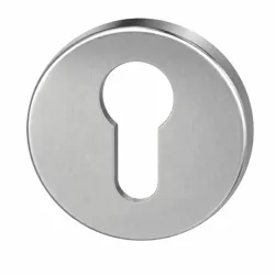 IN120 Rosace Inox brossé Cylindre CLE I