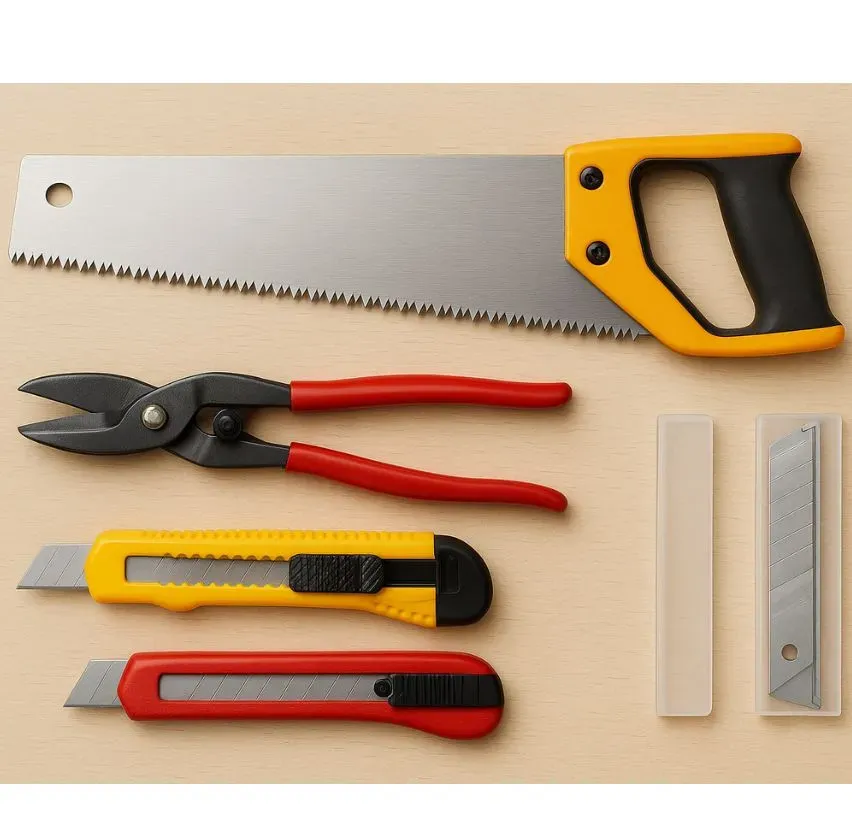 Scie, Ciseau et Cutter