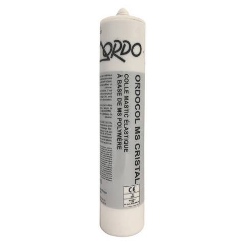 ORDOCOL MS CRISTAL - MASTIC COLLE MS POLYMERE - CARTOUCHE DE 290ML - TRANSLUCIDE