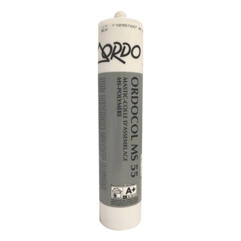 ORDOCOL MS55 - MASTIC COLLE MS POLYMRE - CARTOUCHE DE 290ML