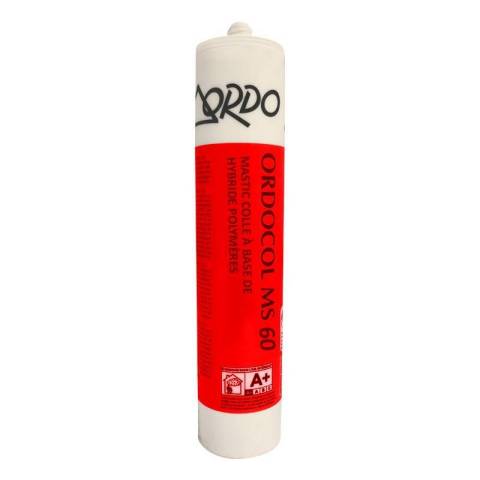 ORDOCOL MS60R - MASTIC COLLE MS HYBRIDE - CARTOUCHE DE 290ML 