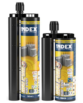 MOPUR3 - Fixations chimiques. Pur epoxy 3:1. Homologue ATE Opt.1.