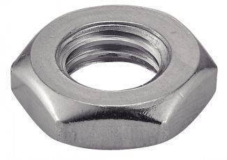 ECROUS BAS HEXAGONAUX - DIN439 - INOX A4