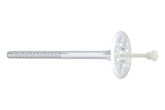 LFN-10 - CHEVILLE D'ISOLATION A FRAPPER AVEC CLOU EN PLASTIQUE - Grande Profondeur d'Ancrage - Diamtre 10