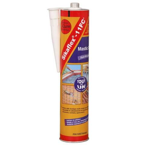 SIKAFLEX PRO 11FC - MASTIC COLLE POLYURTHANE (PU) - CARTOUCHE DE 300ML - BLANC