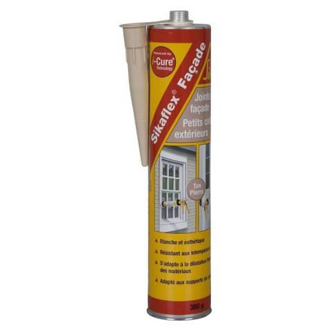 SIKAFLEX FAADE - TON PIERRE - MASTIC COLLE POLYURTHANE (PU) - CARTOUCHE DE 300ML